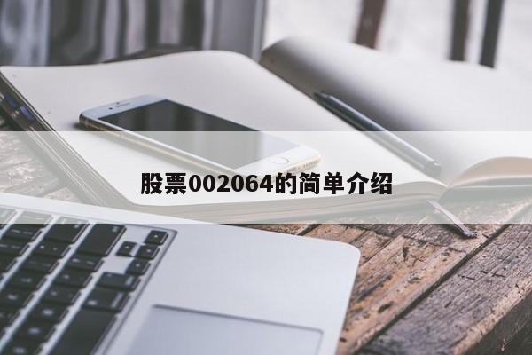 股票002064的简单介绍