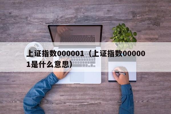 上证指数000001（上证指数000001是什么意思）