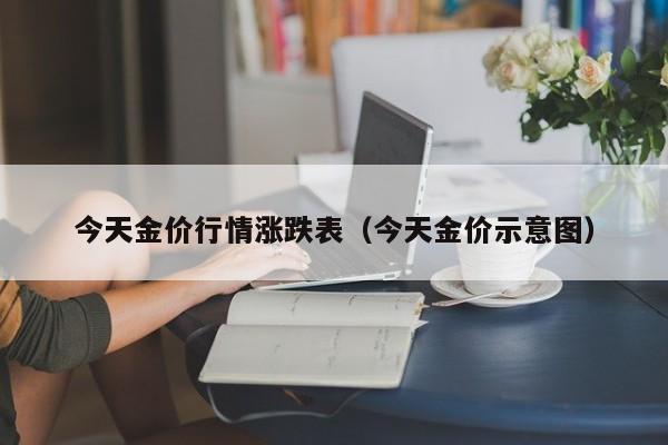 今天金价行情涨跌表（今天金价示意图）