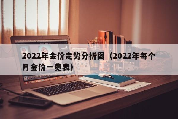 2022年金价走势分析图（2022年每个月金价一览表）